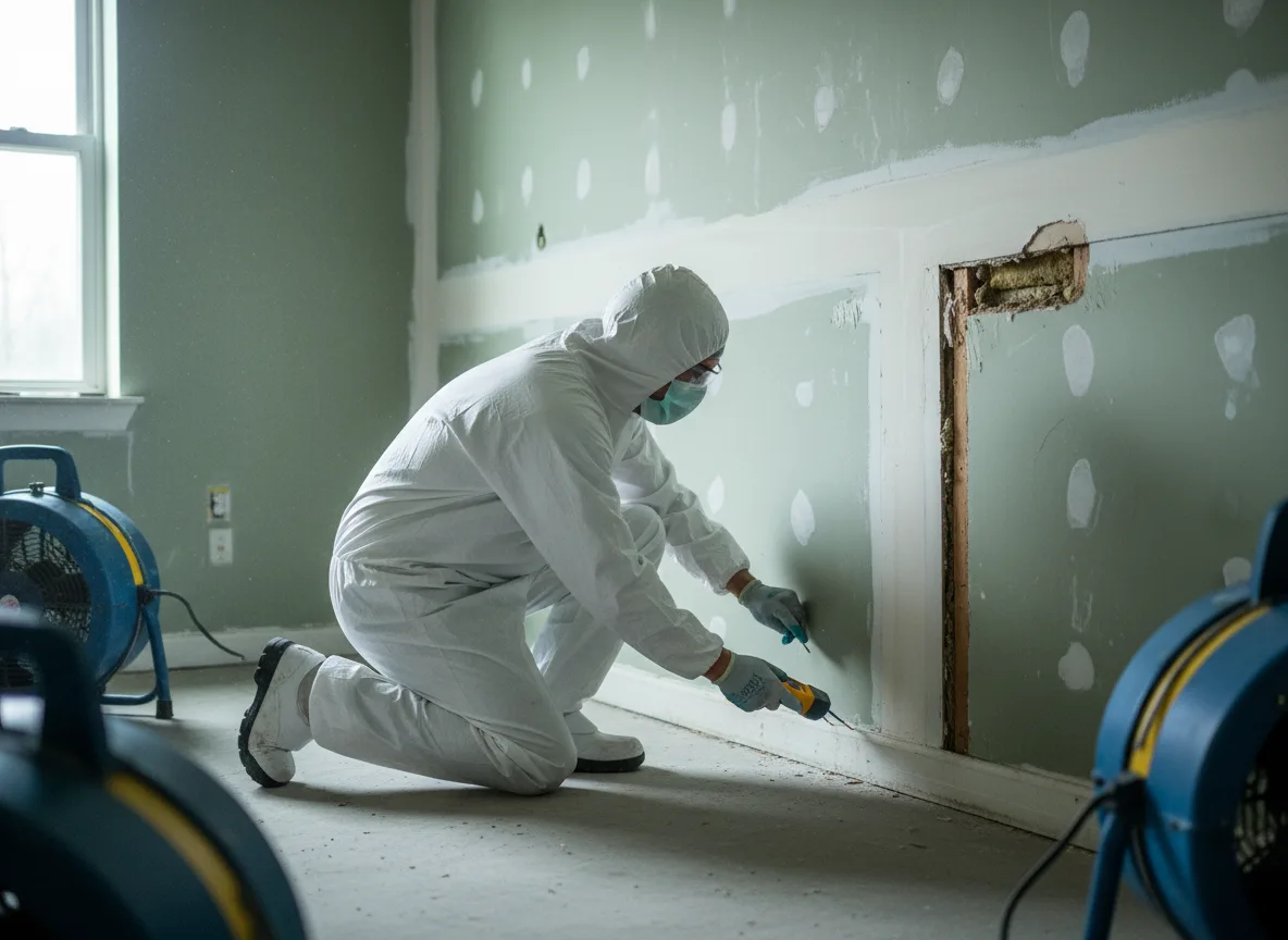 Water Damage Restoration company in Caspian, MI